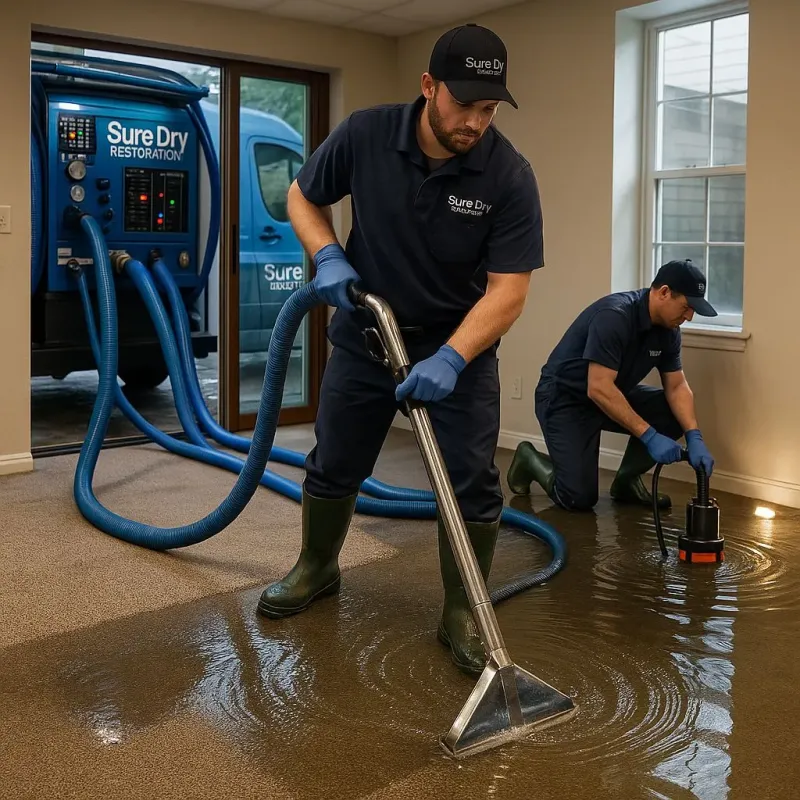 Water Extraction and Removal process in Tavares, FL